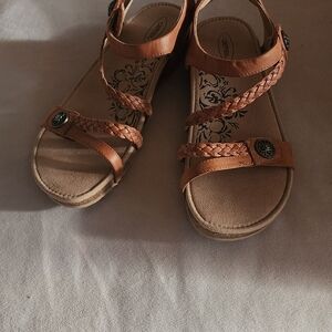 aetrex sandals Jillian Size 10 / Brown / GUC